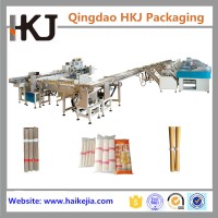 Noodles Automatic Bundling and Packing Line Flow Wrapping